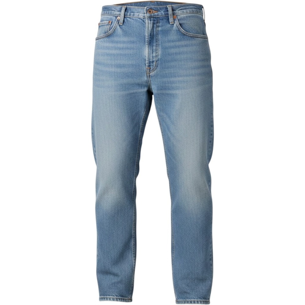 Vintage Carhartt Men's 48x35 Light‎ Wash Blue Denim Jeans Made in USA